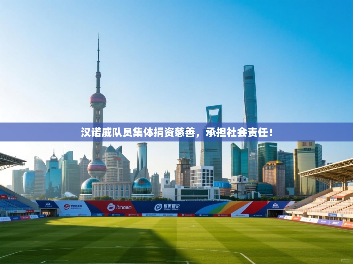 汉诺威队员集体捐资慈善，承担社会责任！  第2张